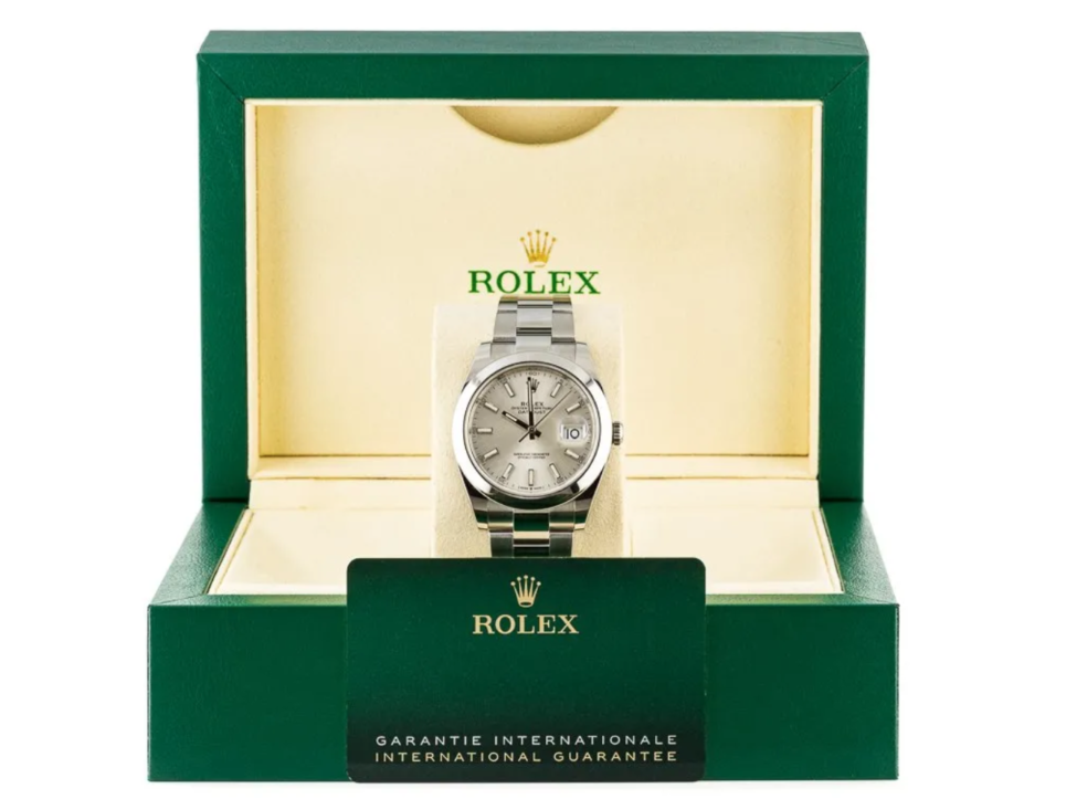 Rolex Datejust 41 stainless Steel Automatic Watch Box & Papers 2021