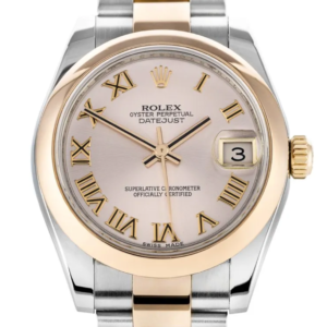 Rolex Datejust 31 Rose Gold 18k & Steel Automatic Watch Box & Papers 2018